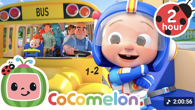 Cocomelon video flagged Caution by Kidoio — screen time for toddlers content rating ages 2–5
